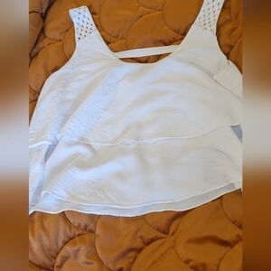 Anthropologie HD in Paris white tank top size US6